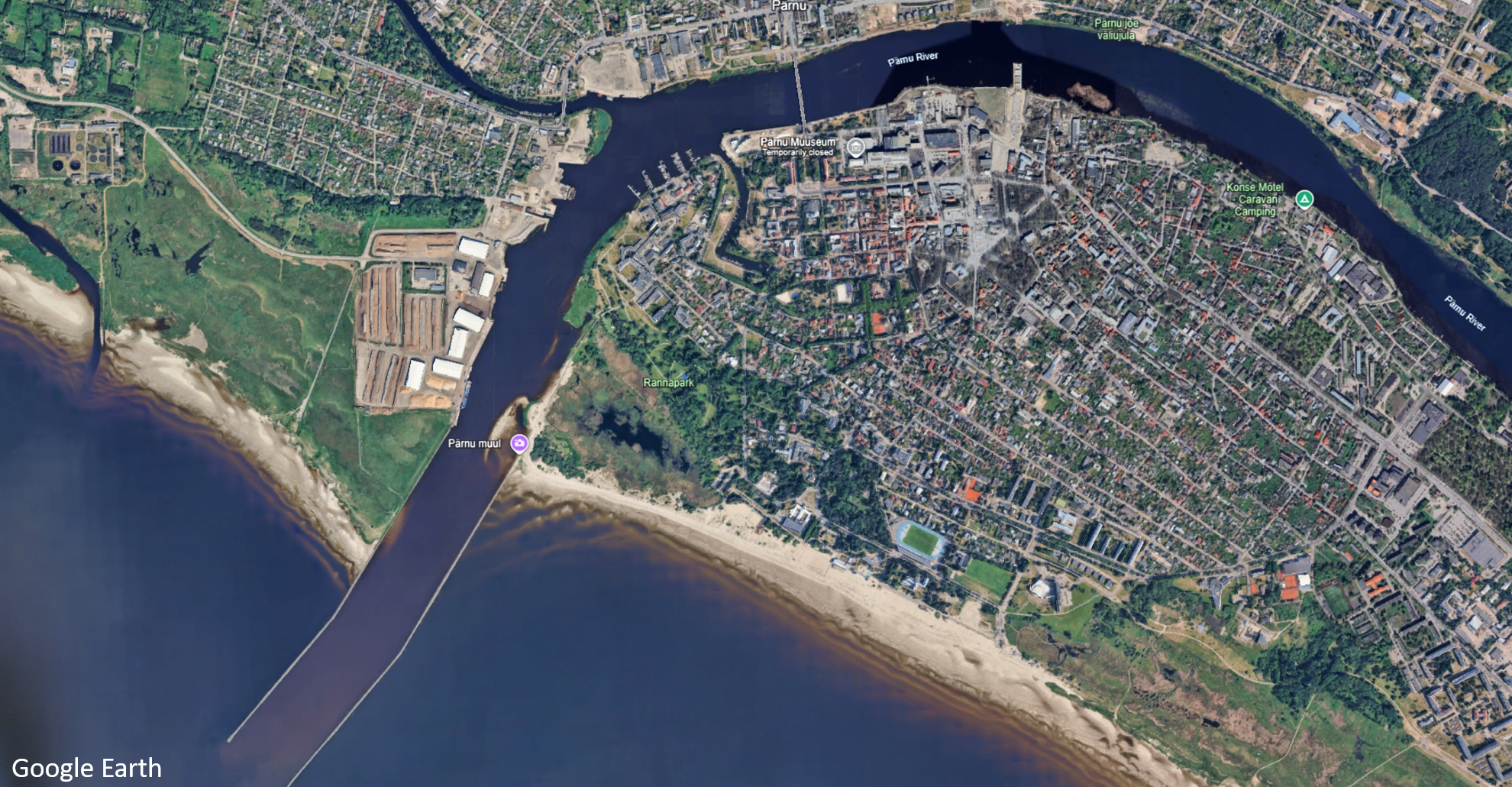 From River to Sea: The Use Case of Pärnu Bay